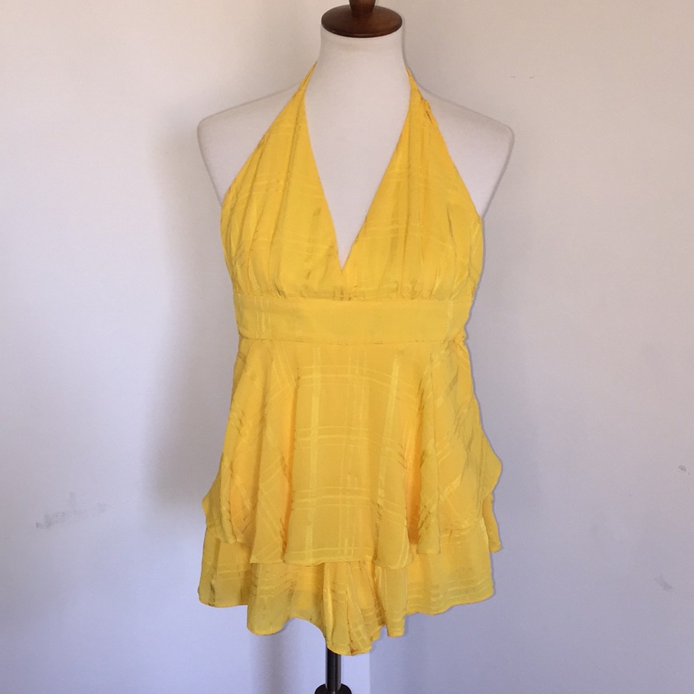Small Yellow Akira Romper